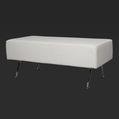 Image of White Metro Bench